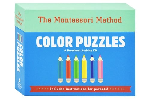 Color Puzzles (The Montessori Method) by Sterling - Book Outlet