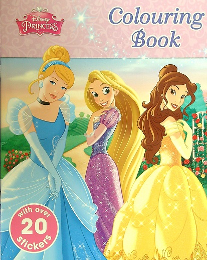 Disney Princess Colouring Book by Parragon Books - Book Outlet