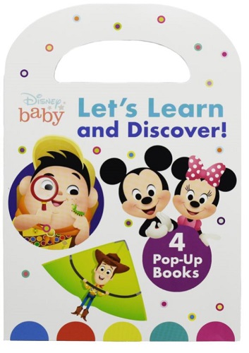 Let's Learn and Discover! 4 Pop-Up Books (Disney Baby) by