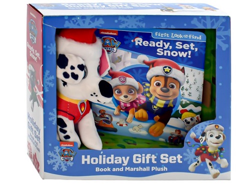 Ready Set Snow Holiday Gift Set Nickelodeon Paw Patrol by Inc. Phoenix International Publications Book Outlet