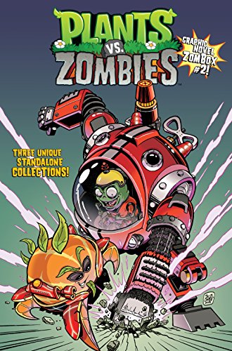 【英語コミック】PLANTS VS. ZOMBIESシリーズ Amazon.com: Plants vs. Zombies #10: Boom Boom Mushroom eBook