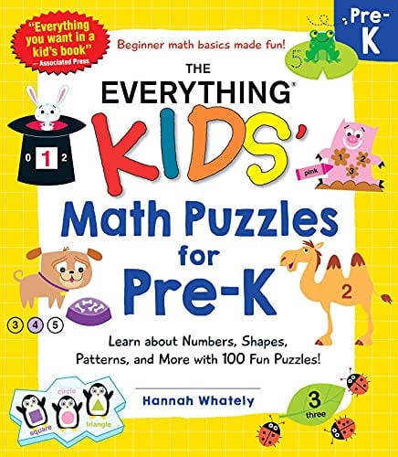 The Everything Kids' Math Puzzles for Pre-K: Learn about Numbers ...