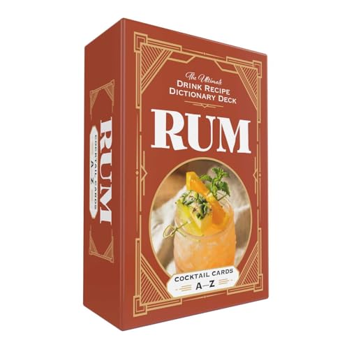 Rum: Cocktail Cards AZ (The Ultimate Drink Recipe Dictionary Deck)