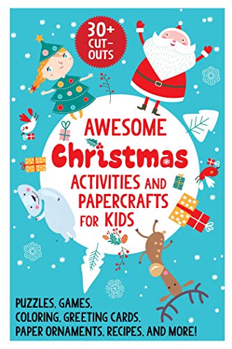 Awesome Christmas Activities and Papercrafts for Kids: Puzzles, Games ...