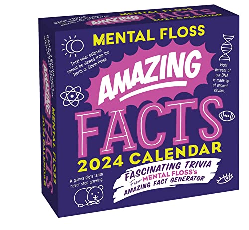 Amazing Facts 2024 Day To Day Calendar Mental Floss By Mental Floss   9781524880064 L 