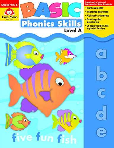 Basic Phonics Skills Level A (Grades PreK-K)