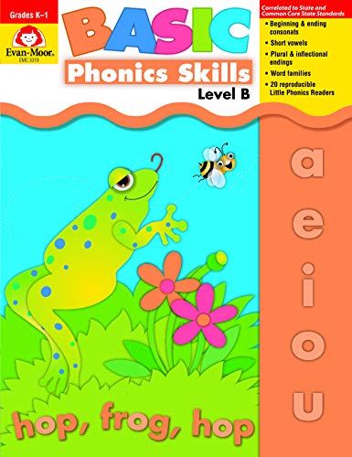 Basic Phonics Skills Level B (Grades K-1)