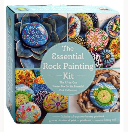 The Essential Rock Painting Kit The All in One Starter Box Set for Beautiful Rock Collection