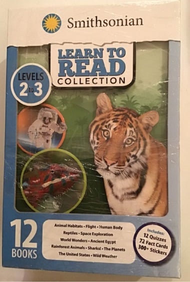 Smithsonian Learn To Read 12 Book Collection (Levels 2 To 3) By Silver ...