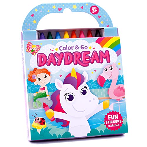 Download Daydream Coloring Book With Crayons Color Go Bookoutlet Com