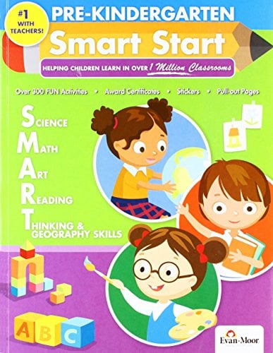 Smart Start Workbook (pre-kindergarten) By Evan-moor Educational 