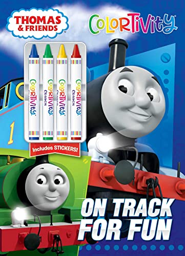 On Track for Fun Colortivity With Crayons (Thomas & Friends)