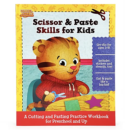 Scissors Skills for Kids Ages 3-5: Cut and Glue Activity Book, Scissor  Skills for Little Boys and Girls (Paperback)