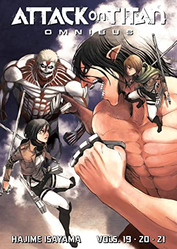 Attack on Titan Omnibus 7 (Volumes 19-21) by Hajime Isayama - Book