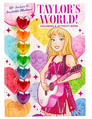 Taylor's World Coloring and Activity Book by Silver Dolphin - Book Outlet