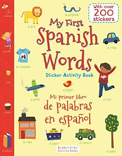 My First Spanish Words Sticker Activity Book Mi Primer Libro De spanish-words-for-animals