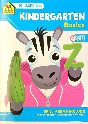 Kindergarten Basics Workbook – School Zone Publishing Company