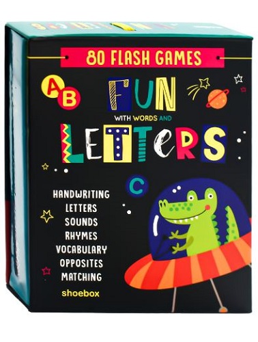 66‐⑩DWE Fun With Words/Fun and Games Fun with Words and Letters: 80 Flash Games by Shoebox Media - Book