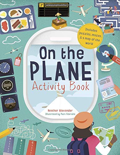 On The Plane Activity Book by Heather Alexander - Book Outlet