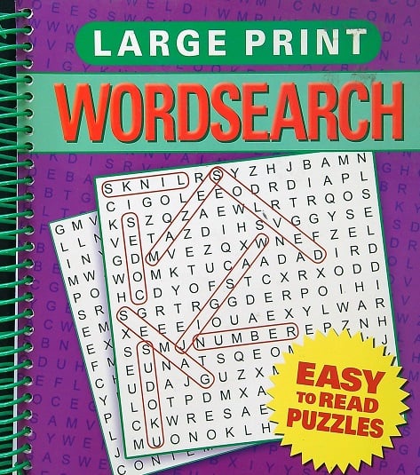 Large Print Wordsearch by Arcturus Publishing Limited - Book Outlet