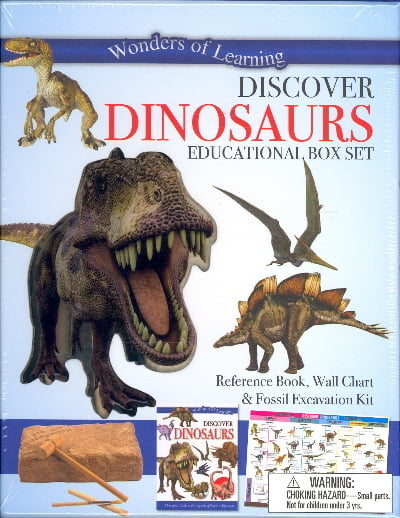 Discover Dinosaurs Educational Box Set (wonders Of Learning) By North 