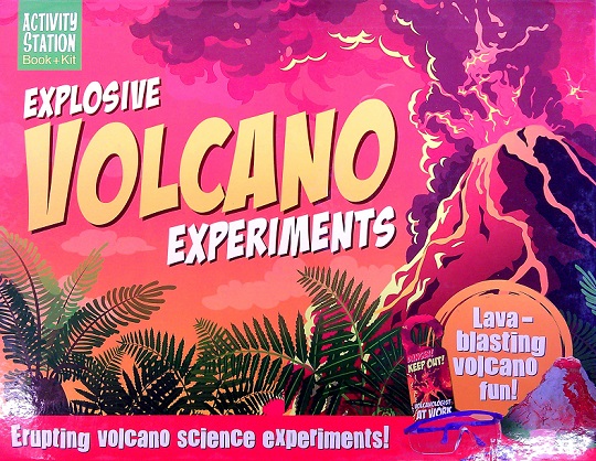 activity station explosive volcano experiments