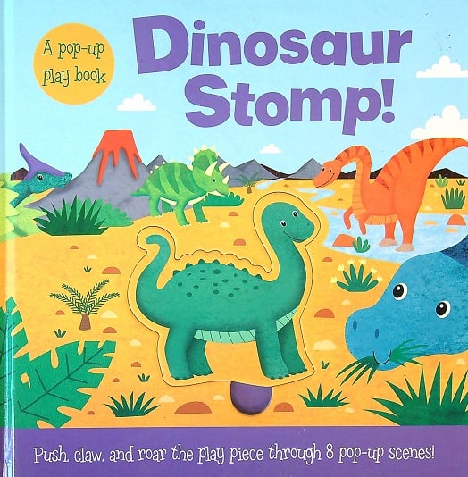 Dinosaur Stomp! (Push and Play) by Jenny Copper - Book Outlet