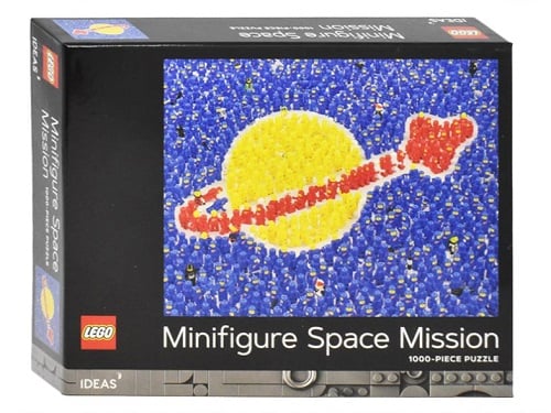 Minifigure Space Mission 1000-Piece Puzzle (LEGO) LEGO Book