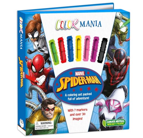 Spider-Man: A Coloring Set Packed Full of Adventure! (Marvel