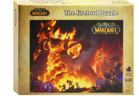 World Of Warcraft For Short Crossword The Firelord 1000-Piece Puzzle (World of WarCraft)