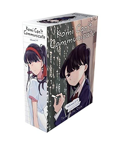Komi Can't Communicate Box Set (Volumes 1-4) by Tomohito Oda