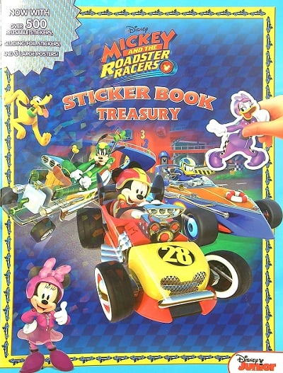 Sticker Book Treasury (Mickey and the Roadster Racers) by Phidal ...