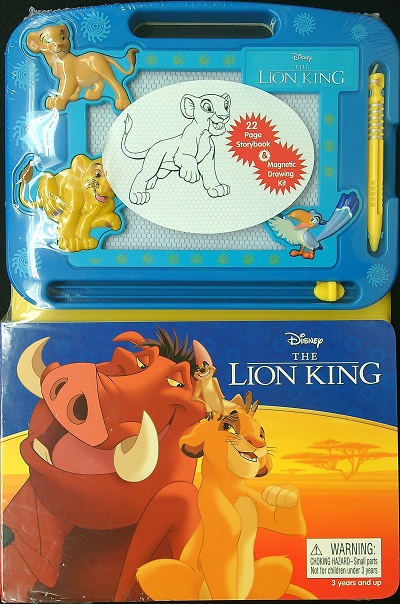 Disney Princess Movies Phidal Magnetic Drawing Kit & Storybook - Book & Toy  