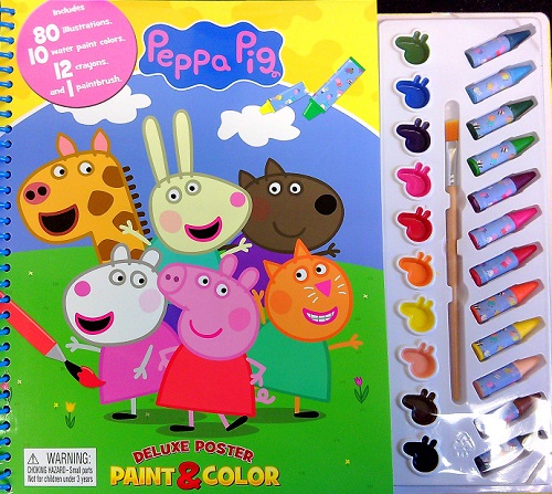 Deluxe Poster Paint & Color (Peppa Pig)