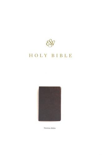 ESV, Thinline Bible (TruTone, Espresso)